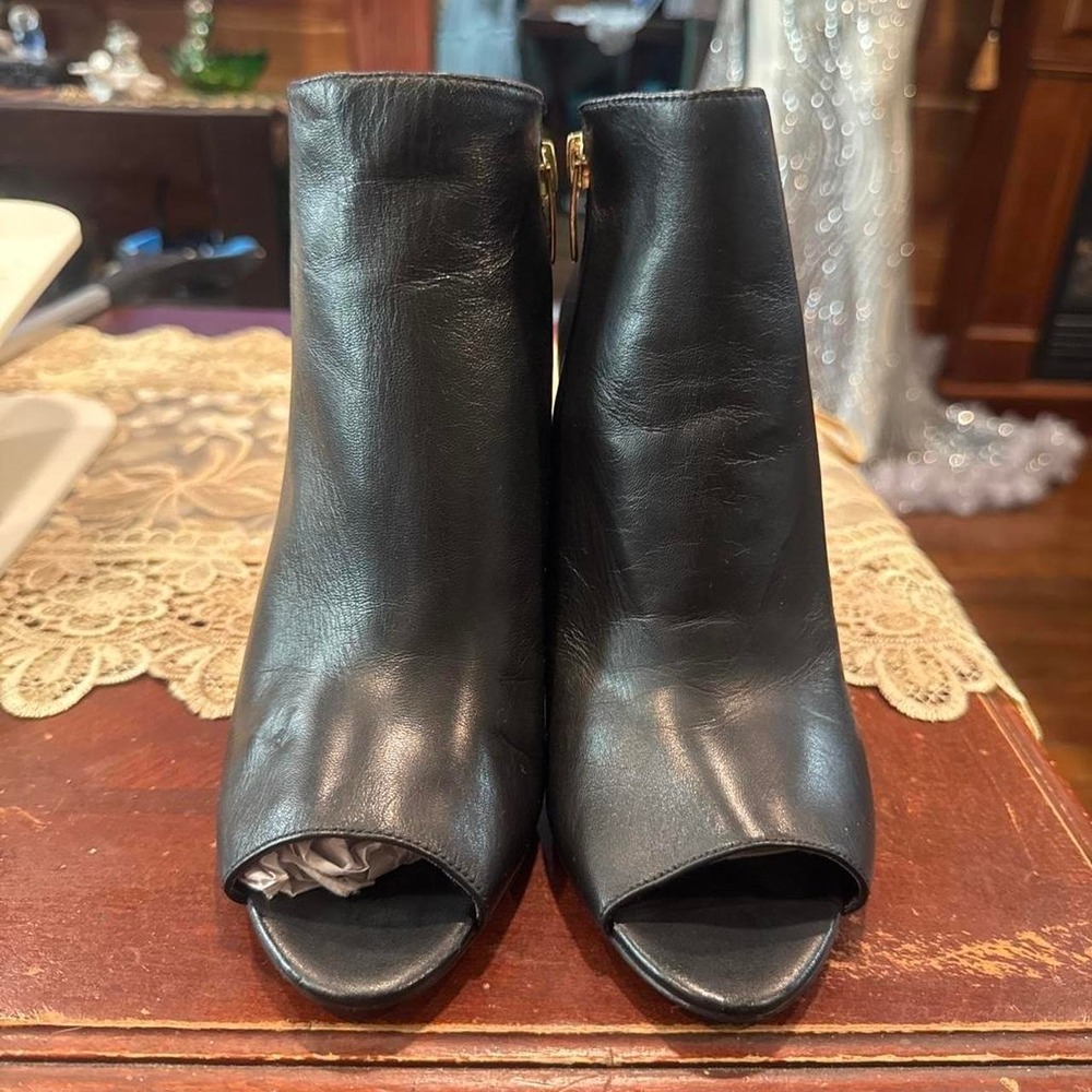 Marc Fisher "Serenity" Peep-Toe Booties - Picture 4 of 7